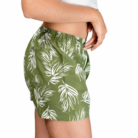 2 pack Womens printed Cotton Boxer Shorts, lounge, beach, outdoor & Sleep Pants - Picture 9 of 12